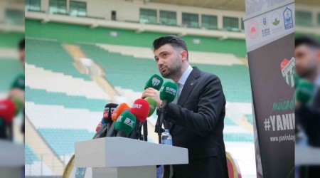 Bursaspor Bakan Enes elik: 'Bursaspor bykln hibir zaman kaybetmeyecek'