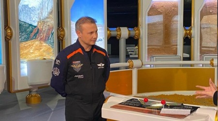 lk Trk astronot Gezeravc: "44 yandaym, grev balayana kadar hayalini bile kuramazdm"