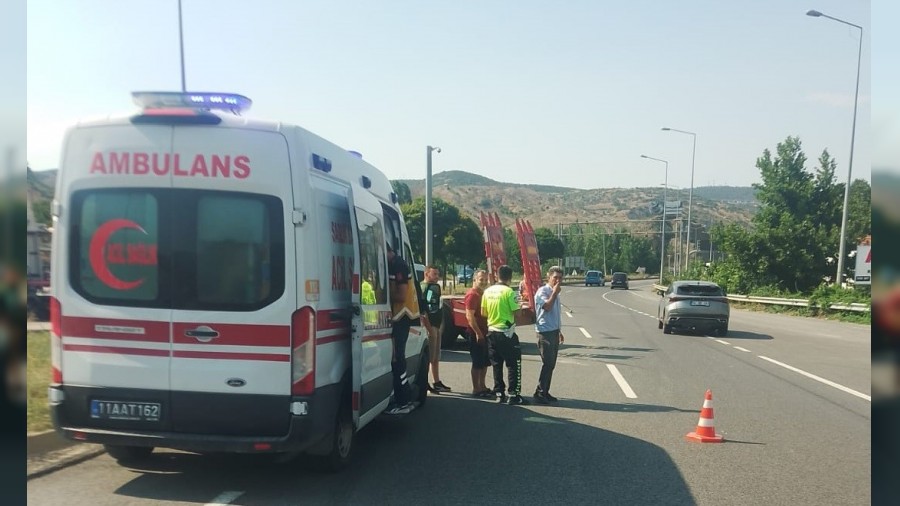 Bilecik'te meydana gelen trafik kazasnda 1 kii yaraland