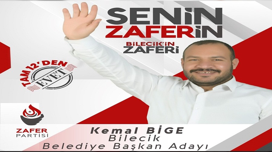 Zafer Partisi Bilecik belediye bakan aday belli oldu